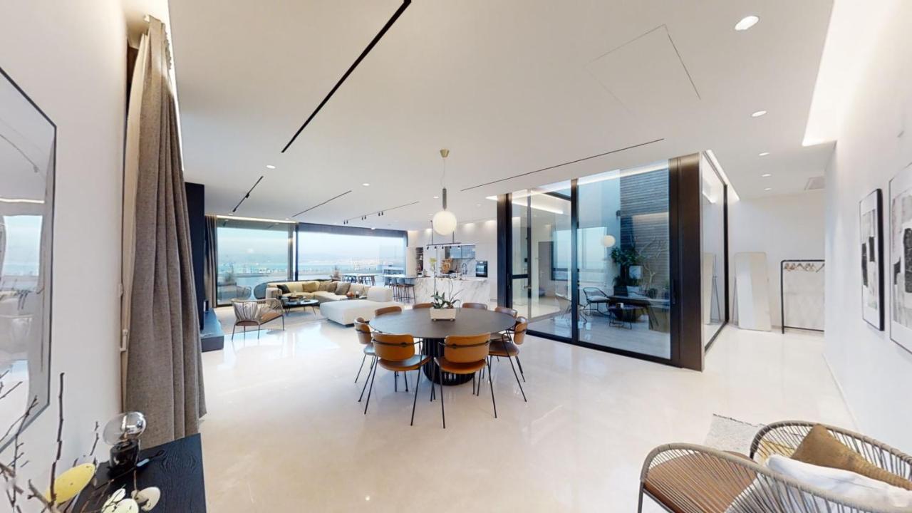 Serene - Infinity Cview Pool - 4 Bedrooms Luxury Penthouse ไฮฟา ภายนอก รูปภาพ