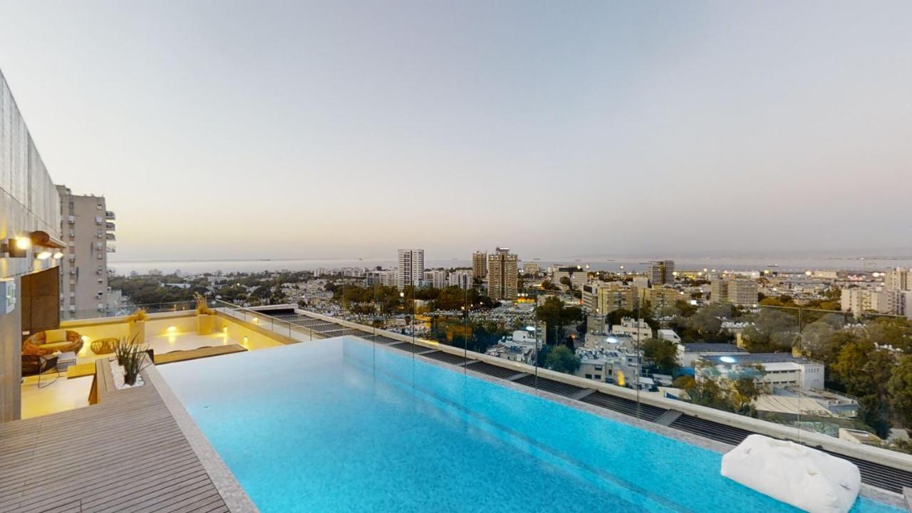 Serene - Infinity Cview Pool - 4 Bedrooms Luxury Penthouse ไฮฟา ภายนอก รูปภาพ