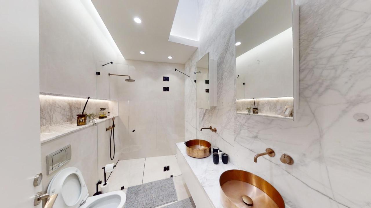 Serene - Infinity Cview Pool - 4 Bedrooms Luxury Penthouse ไฮฟา ภายนอก รูปภาพ