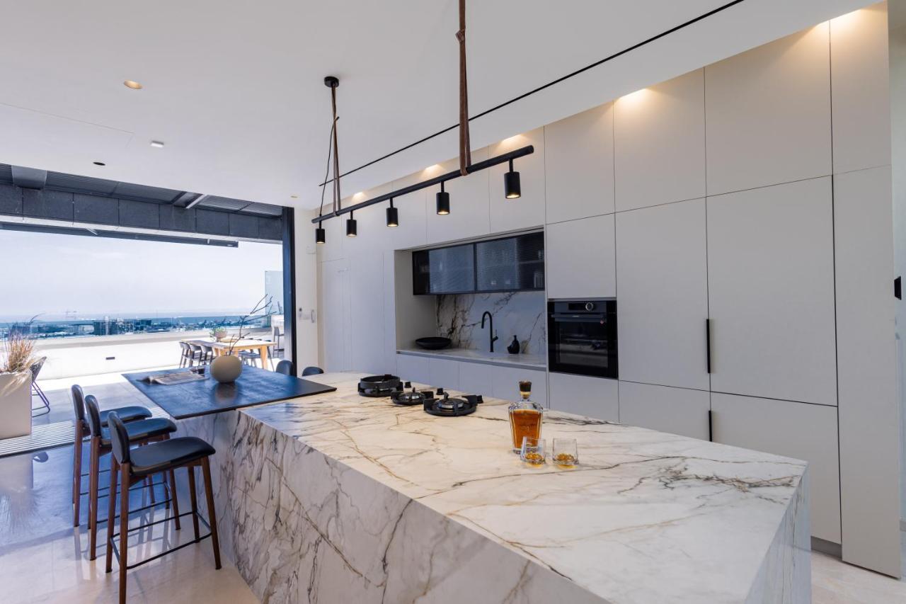 Serene - Infinity Cview Pool - 4 Bedrooms Luxury Penthouse ไฮฟา ภายนอก รูปภาพ